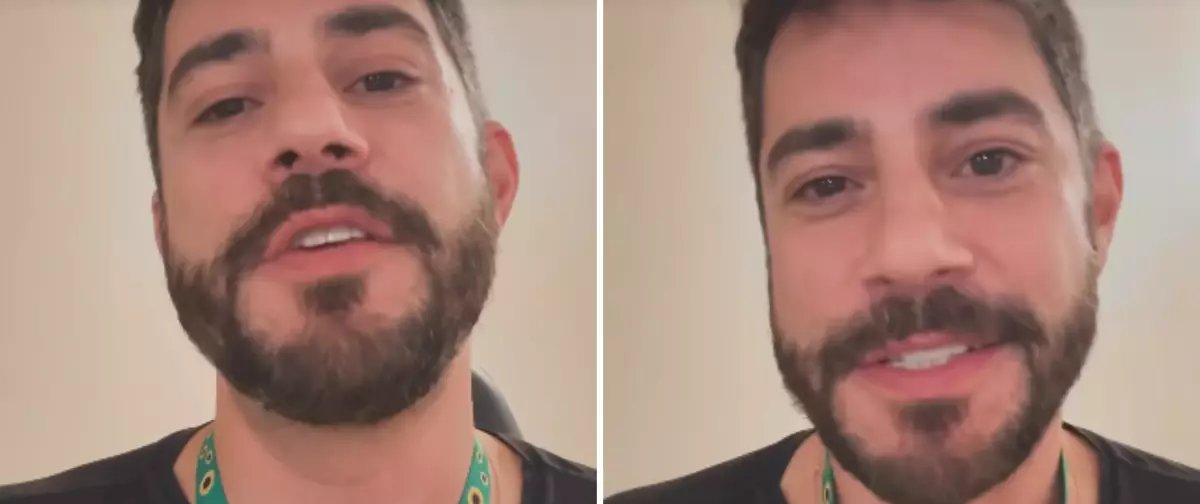 Evaristo Costa defende cordão de girassol após crise de Crohn em voo - Imagem do artigo