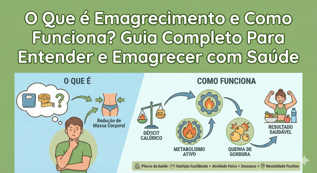 O Que é Emagrecimento e Como Funciona Guia Completo Para Entender e Emagrecer com Saúde
