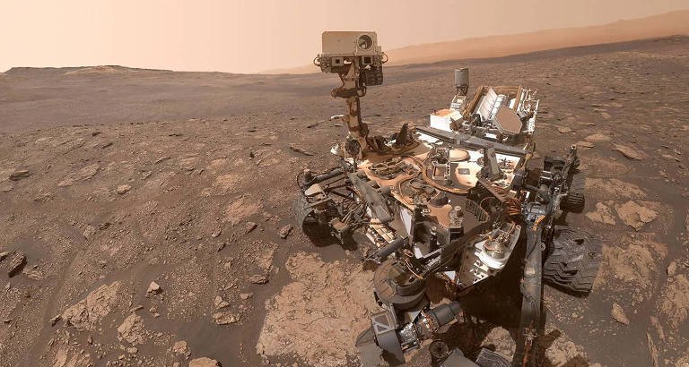 Rover Curiosity detecta cinco novos compostos orgânicos em rocha de Marte - Imagem do artigo original