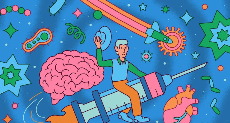 Seis medicamentos e vacinas comuns são associados a menor risco de demência, indicam estudos - Imagem do artigo original