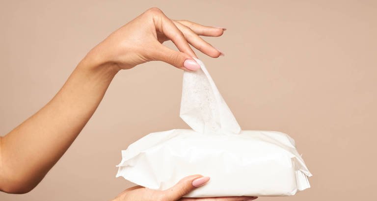 Médicos apontam limites e cuidados no uso de lenços umedecidos em lugar do papel higiênico - Imagem do artigo original