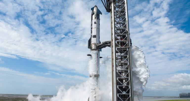 SpaceX programa primeiro teste de voo do Starship Bloco 3 para terça-feira (19) - Imagem do artigo original