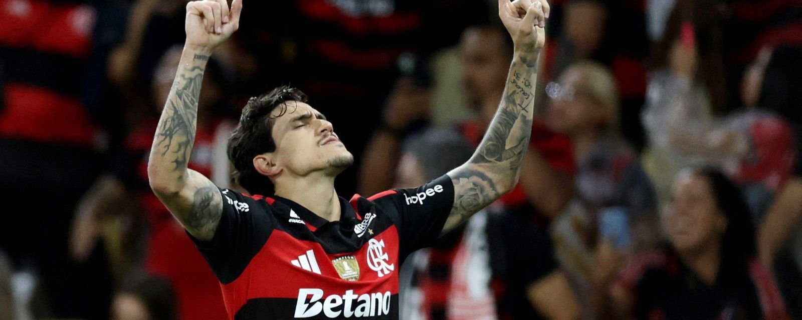 Gol de Pedro coloca Flamengo nas oitavas da Libertadores; Palmeiras é derrotado - Imagem do artigo